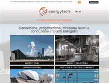 Tablet Screenshot of energytech.it