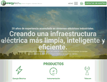 Tablet Screenshot of energytech.com.ve