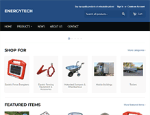 Tablet Screenshot of energytech.com.au